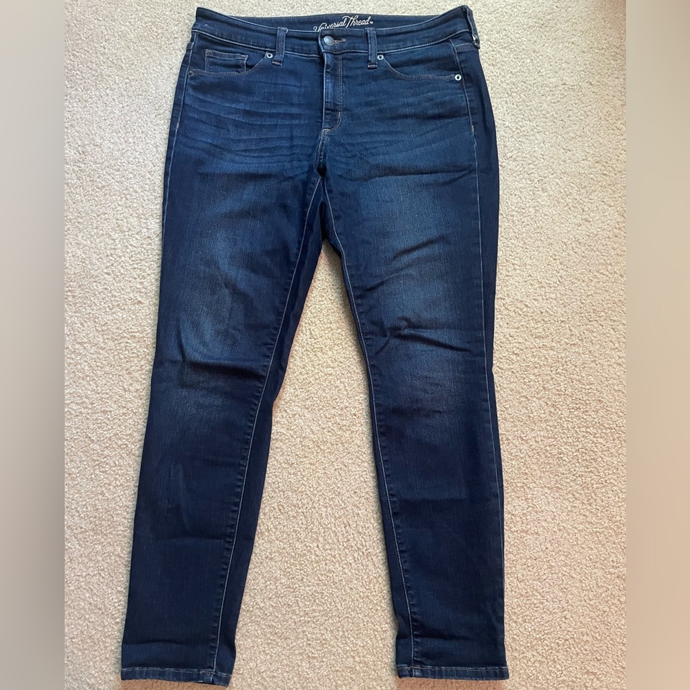 Universal Thread Dark Blue Skinny Jeans
